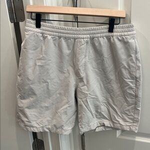 Outdoor Voices Light Gray Shorts